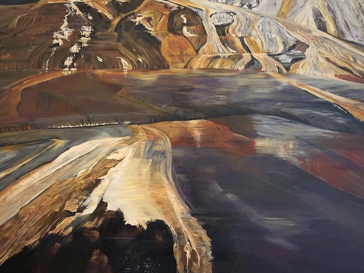 Andrew Craig | Sinter | oil on canvas | McATamney Gallery and Design Store | Geraldine |NZ